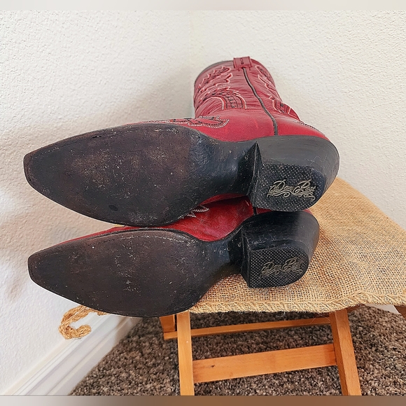 Dan Post "Hallie" Cowboy Boots Size 7 M - Picture 8 of 10